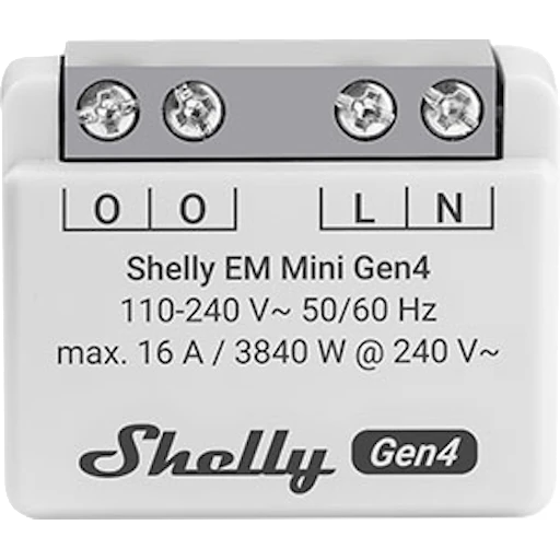 Shelly S4EM-001PXCEU16 device photograph