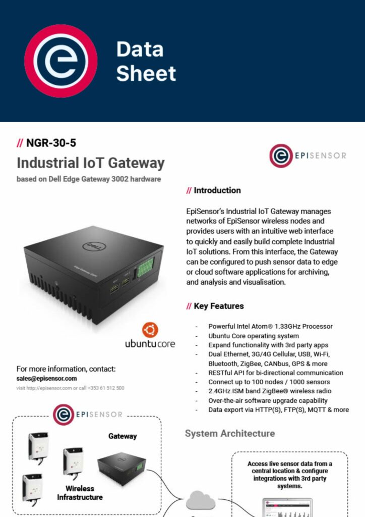 Datasheet NGR-30-5 Gateway