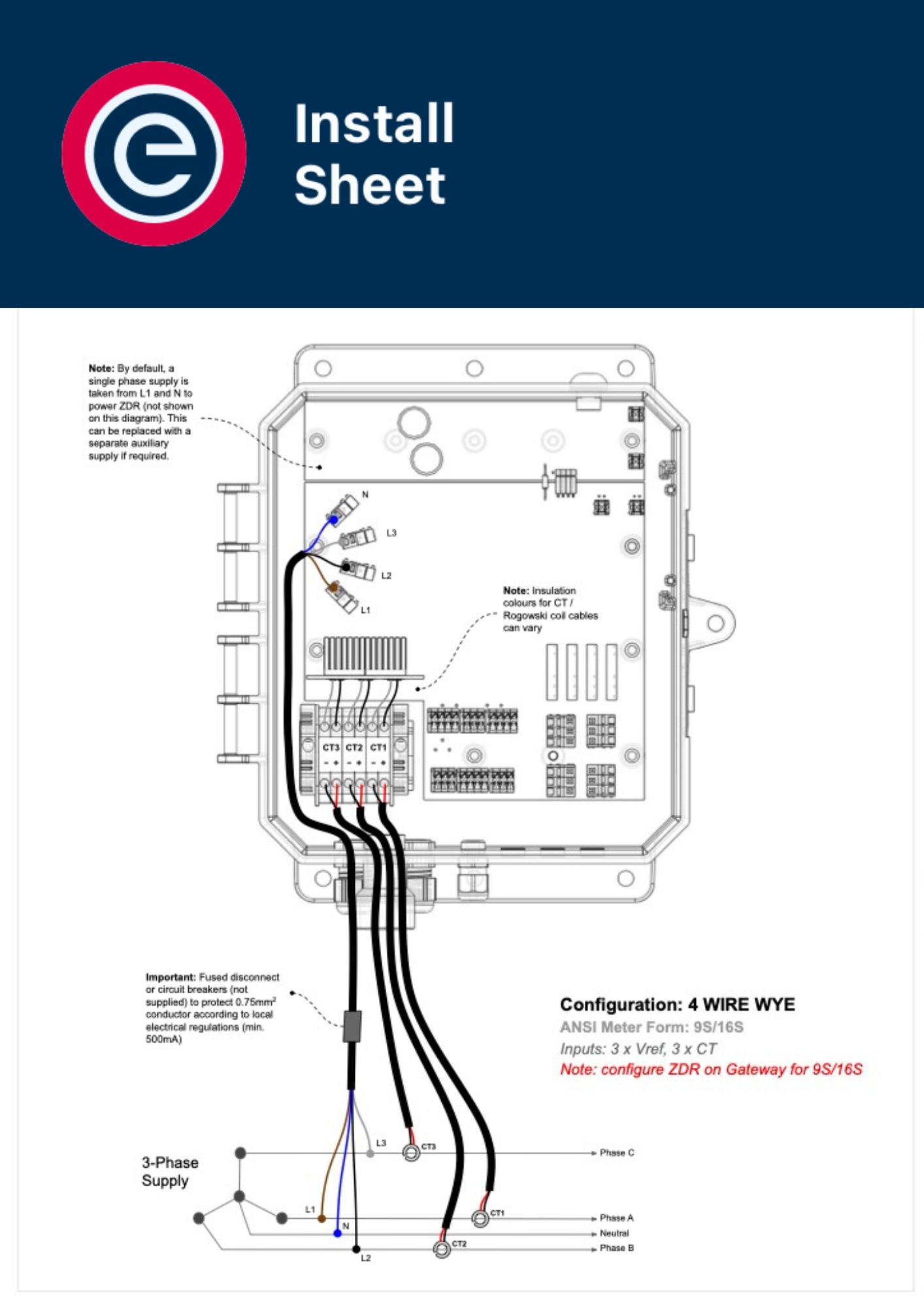 Install sheet Demand Response Controller ZDR 1X Install sheet Demand Response Controller ZDR 1X