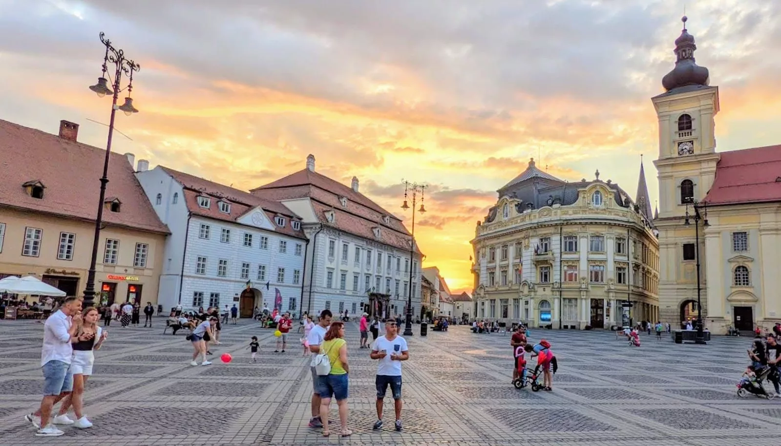 Main square, Sibiu Romania