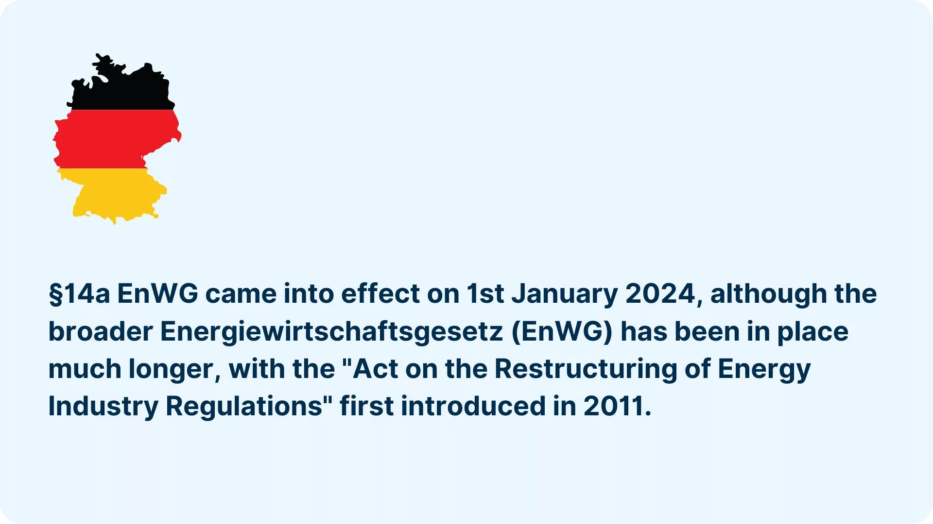 About 14a EnWG Germany Restructuring of Energy Industry Regulations